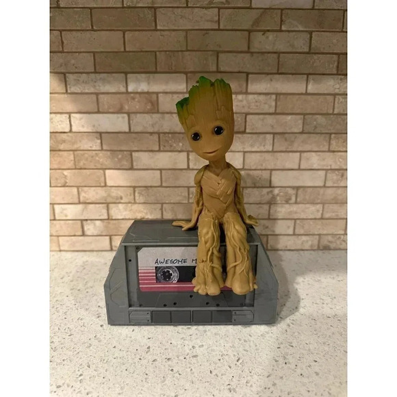 Disney Marvel Guardians of the Galaxy Vol 2 Dancing Groot Speaker Boombox bu - Picture 1 of 4